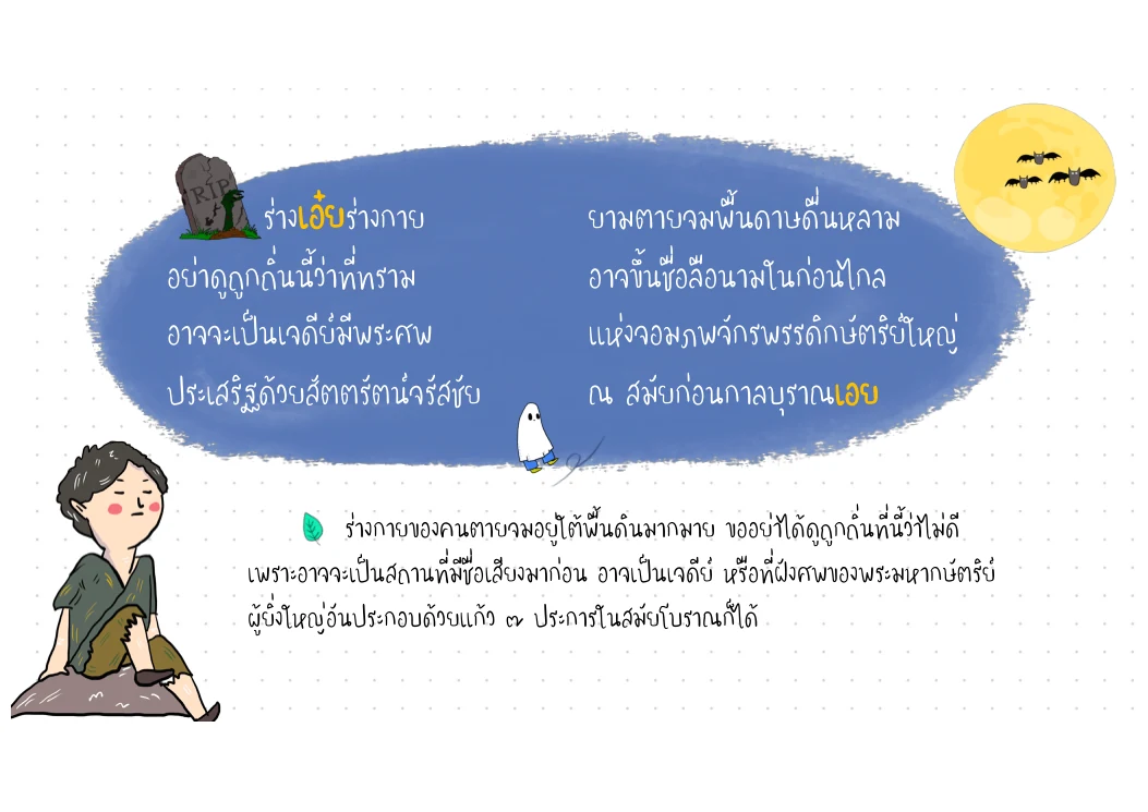 ร่างเอ๋ยร่างกาย — หลุมศพอาจเคยเป็นที่ของผู้ยิ่งใหญ่